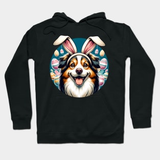 Taiwan Dog Celebrates Easter with Bunny Ears Joy Hoodie